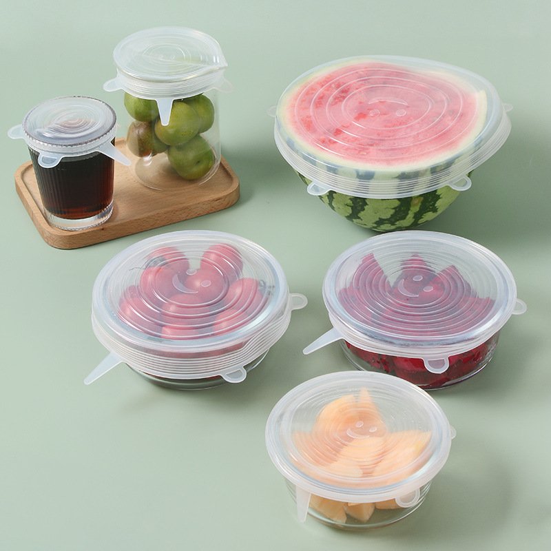 Silicone Stretch Lids (6-Pack), supplier photo 1