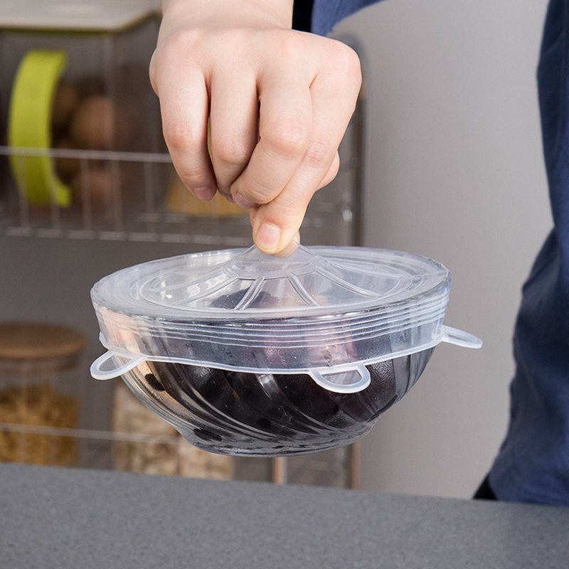 Silicone Stretch Lids (6-Pack), supplier photo 3